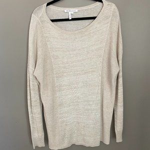 BCBGeneration Thin Cream Sweater